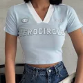 Zerocircle bebek mavisi crop