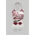 Beyaz Cherry Bomb Dantelli Ek Askılı Crop