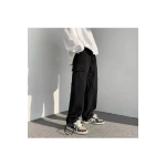 Harajuku Unisex Cargo Pocket Siyah Tracksuit Pocketkargo Pantalon