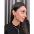3’lü Görünümlü Taşlı Model Küpe