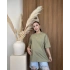 Bisiklet Yaka Basic T-shirt