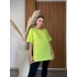 Bisiklet Yaka Basic T-shirt