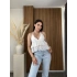 Boyundan Bağlamlı Tül Bluz