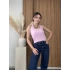 Boyundan Geçirmeli Bubble Crop