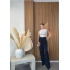 Çift Pile Detaylı Kemerli Örme Palazzo