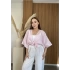 Çizgili Bağlamalı Kimono