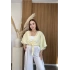 Çizgili Bağlamalı Kimono
