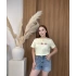 Deniz Kabuk Baskılı T-shirt