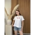 Deniz Kabuk Baskılı T-shirt