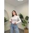 Dik Yaka Beyaz Modal Body
