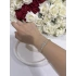 Full Taş Detaylı İnce Gold Bileklik
