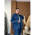 İp Detaylı Kot Ceket