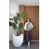 Leopar Desenli Saten Etek