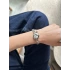 Minimal Kalp Kordonlu Gümüş Saat