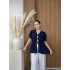 Ön Bağlamalı Müslin Bluz