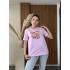 Portakal Baskılı T-shirt