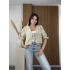 Püsküllü Bağlamalı Mini Gömlek