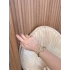 Taşlı Çelik Kelepçeli Gümüş Gold Saat