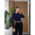 Yanı Büzgülü Body