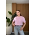 Yarım Kollu Kısa T-shirt