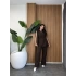 Yelek Model Bağlamalı Blazer-Palazzo Takım