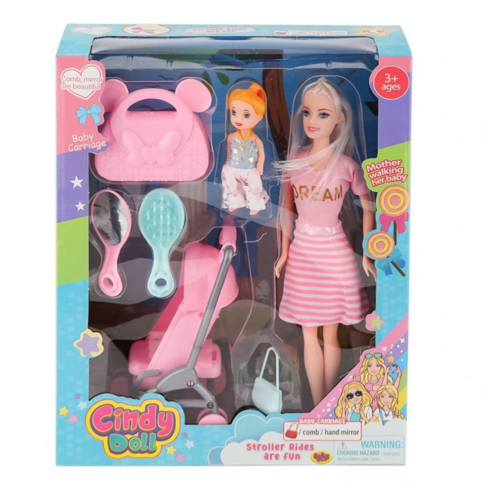 02426 Anlily Pusetli Bebek -Oyuncak