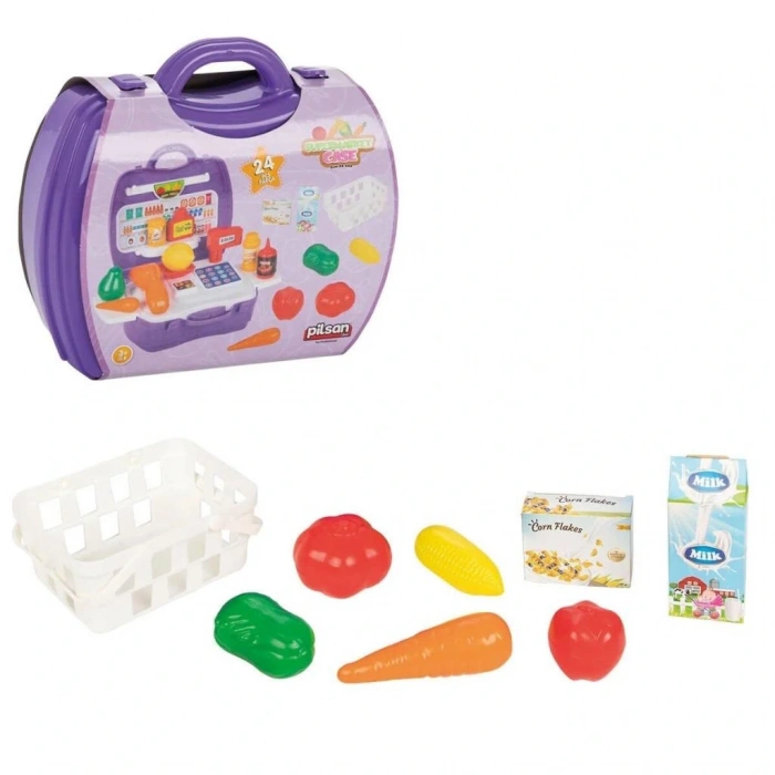 Timion 03 563 Çantalı Market Seti -NessiWorld Oyuncak