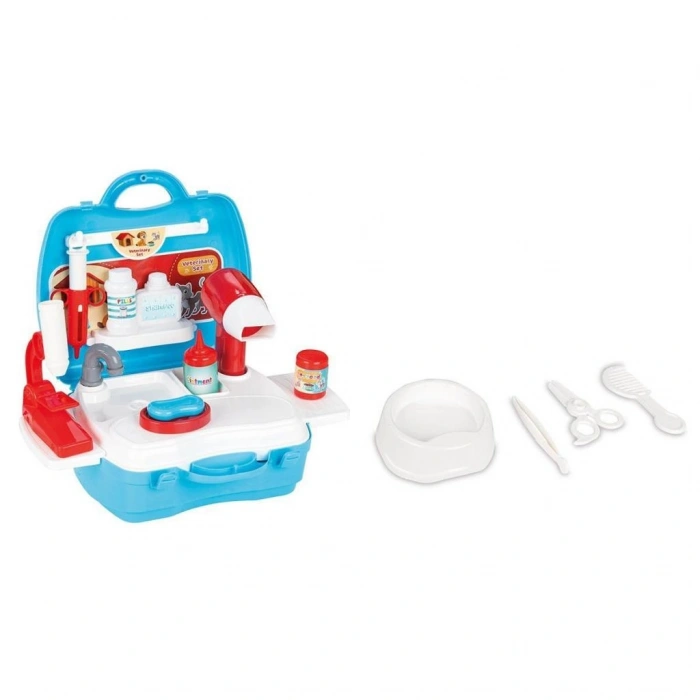 03 564 Çantalı Veteriner Seti -NessiWorld Oyuncak