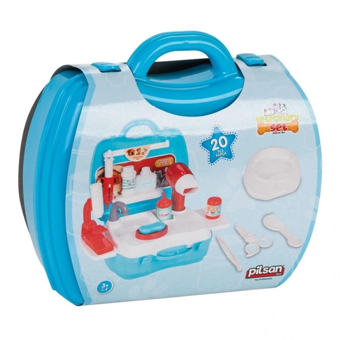 03 564 Çantalı Veteriner Seti -NessiWorld Oyuncak