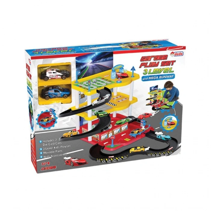 Timion 03068 3 KATLI GARAJ OYUN SETİ