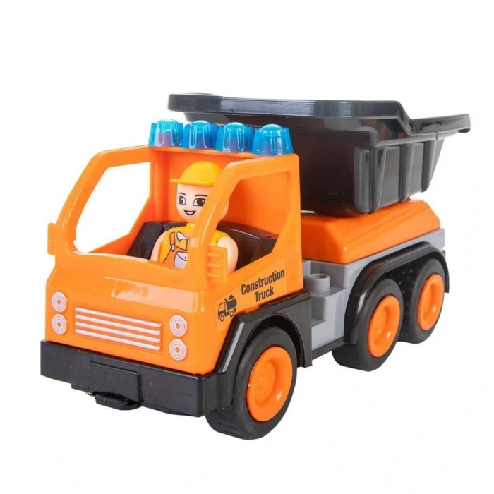 06 533 Double Bloc İş Makineleri Serisi -NessiWorld Oyuncak