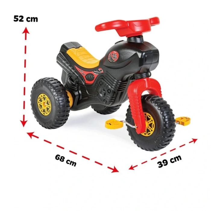 07 175 NessiWorld Black Eagle Pedallı Motorsiklet