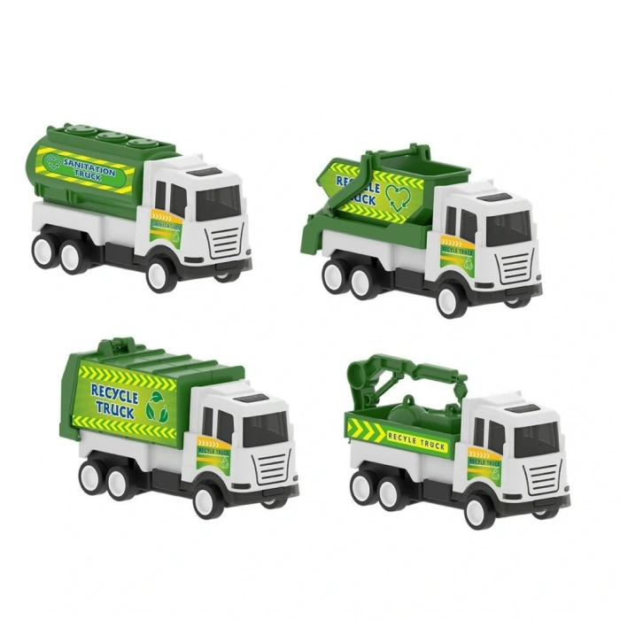 07 628 NessiWorld Çek Bırak NessiWorld Kamyonlar İş Serisi (Adet)