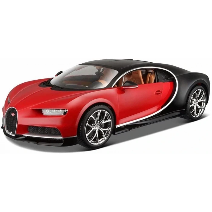 1:18 Bugatti Chiron Kırmızı Model Araba