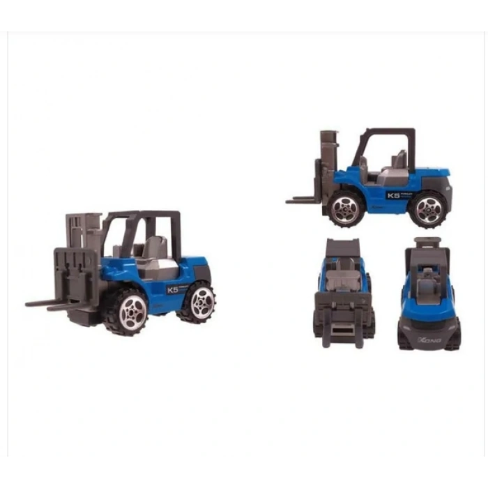 1:64 Mini Metal İnşaat Araçları Serisi