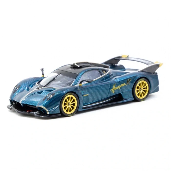 1/64 Pagani Huayra R Turquoise Carbon Fiber – USA Special Edition