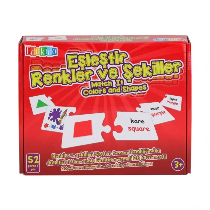 Timion 1001-CS Eşleştir Renkler ve Şekiller