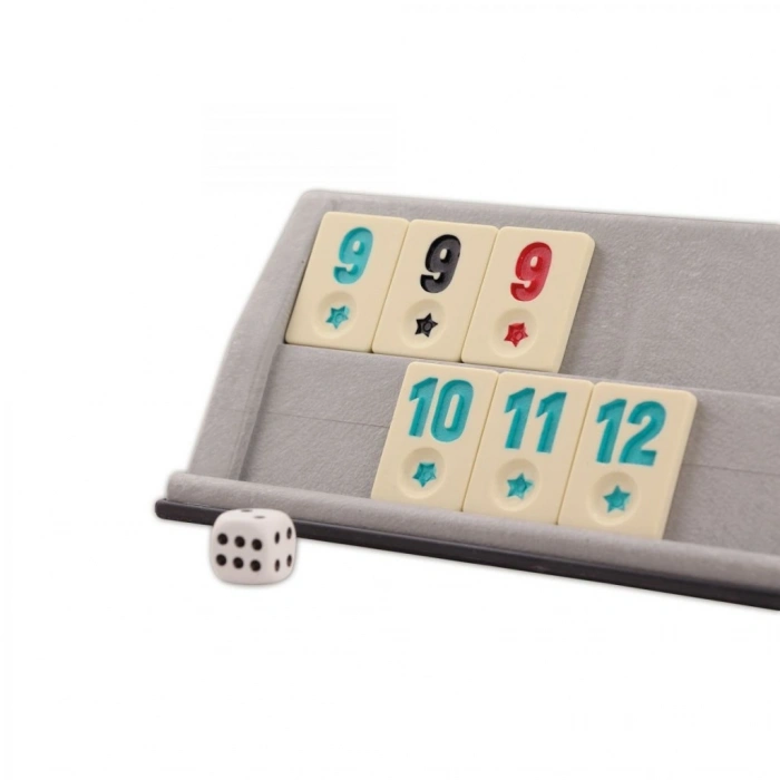 1010129 Flash Plastik Okey Takımı ,Star okey