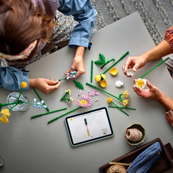 10347 iconic Pembe Çiçek Buketi 373 parça +9 yaş