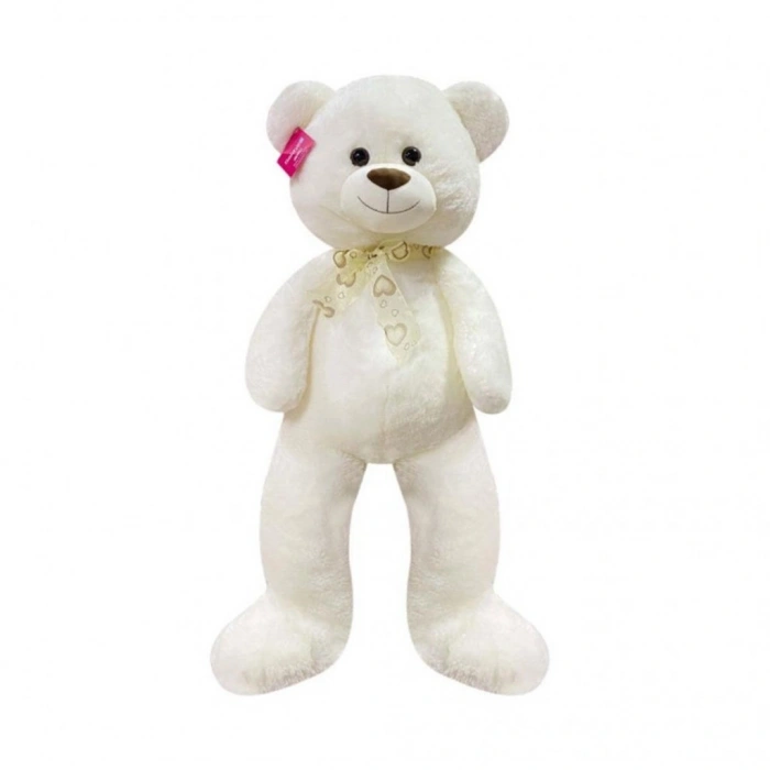 1192B Puffy Salaş Ayı 100 cm Beyaz -Selay