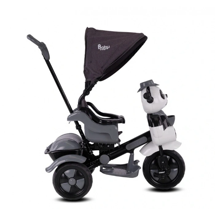 127A Little Panda 3 Tekerli Kontrollü Bisiklet (Pedli) Gri