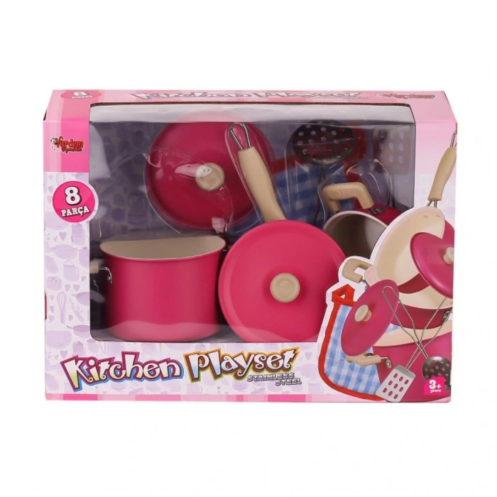 1818-6A NessiWorld Tencere 8 Parça -Vardem Oyuncak