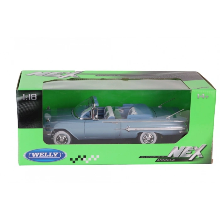 19864 WELLY 1 18 1960 CHEVROLET IMPALA