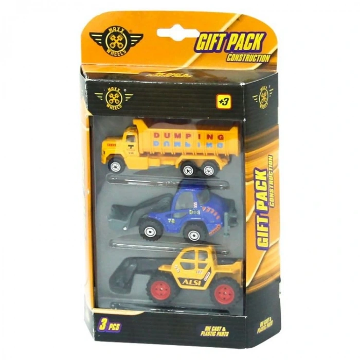 Timion 3lü İnşaat Araçları Seti