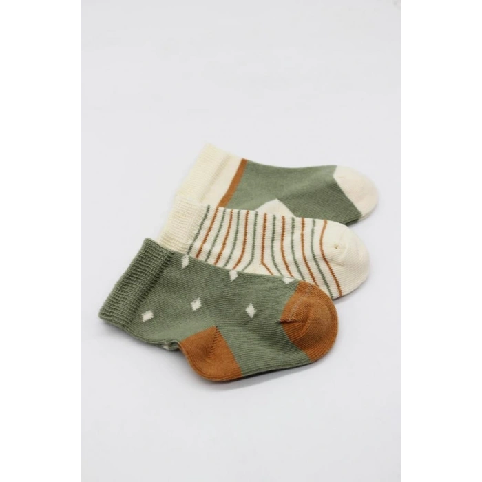 Timion 3Lü Penye Kız Soket Çorap 10112 Nil