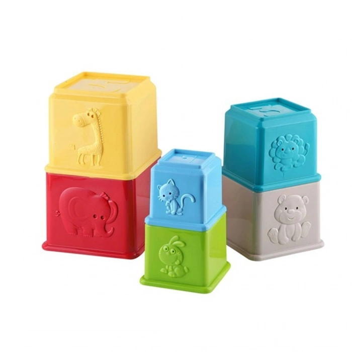 30798  Eğitici Renkli Kaplar Zoo +5 ay