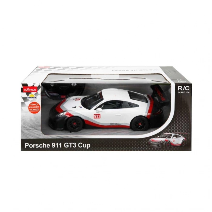 Timion 31343 1:14 Porsche 911 GT3 Cup Uzaktan Kumandalı Işıklı Araba