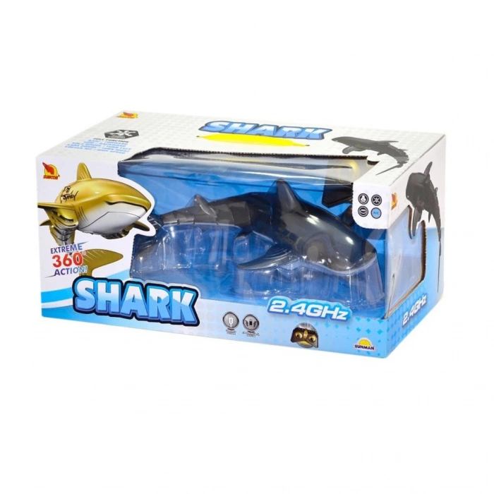 3327 Kumandalı Şarjlı Köpek Balığı 30 cm -NessiWorldman