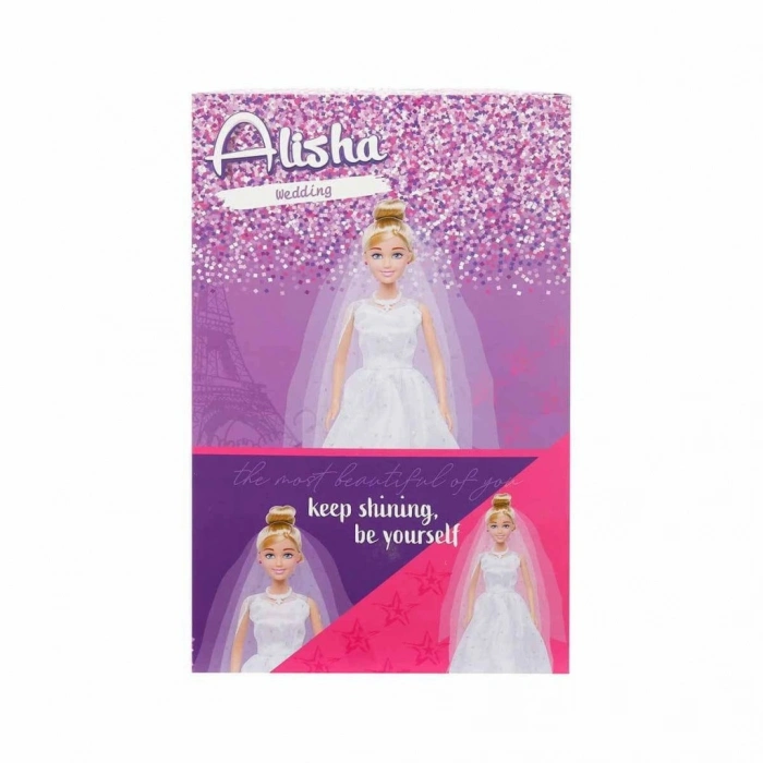 3381 NessiWorld-RST-SIS-Gelinlikli Manken Bebek 29 cm