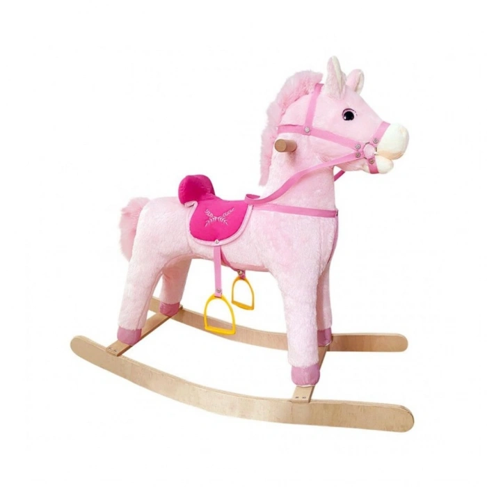 Timion 3505P Sallanan At 65 cm Pembe- Selay Oyuncak